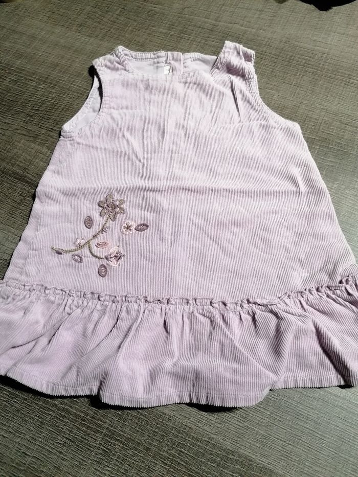 Robe velours 12 mois