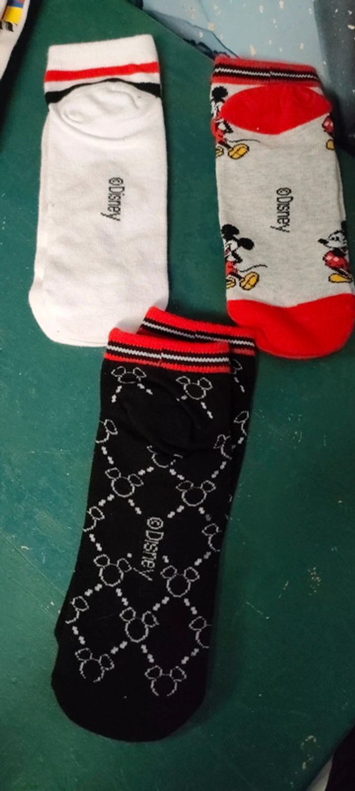 3 paires de chaussettes Disney - photo numéro 5