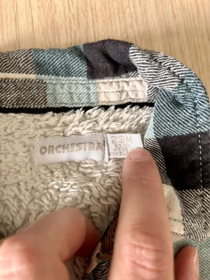 Chemise à carreaux pour garçon - photo numéro 4