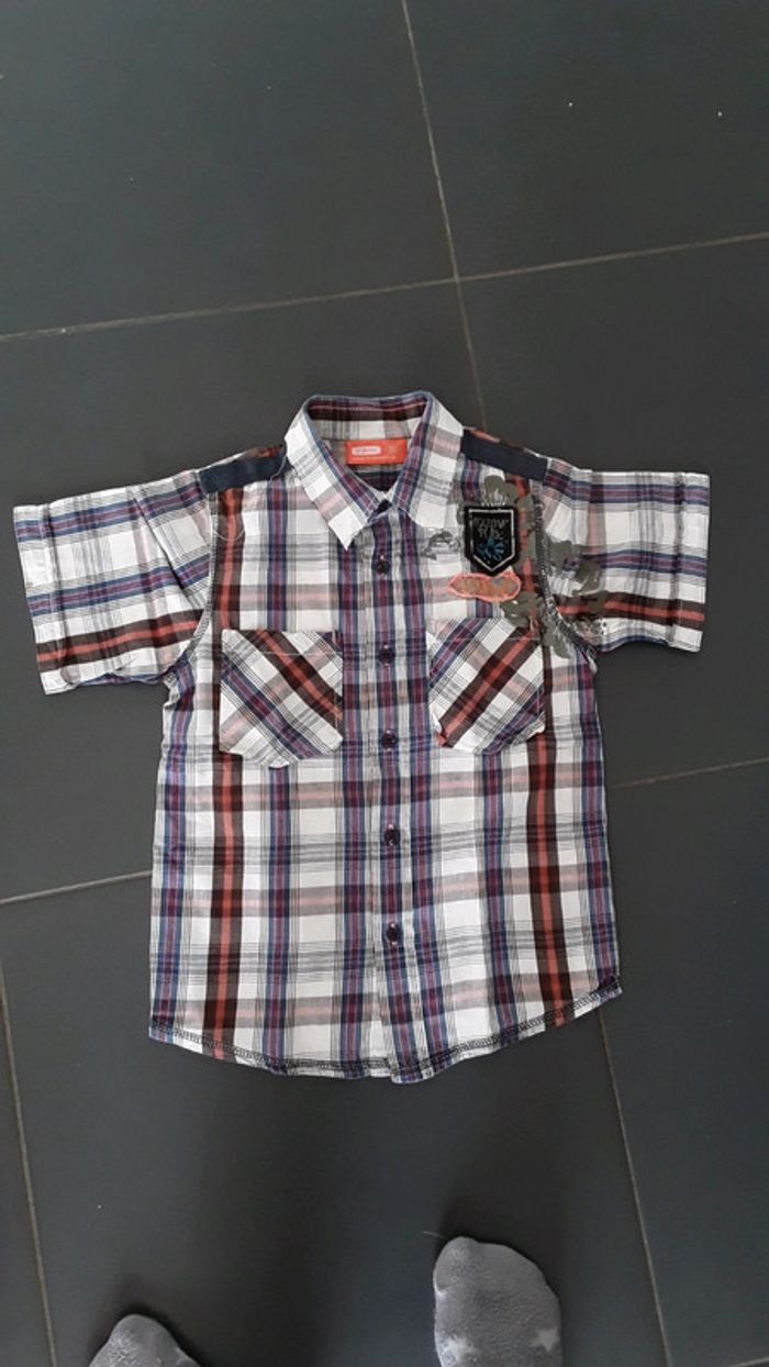 Chemise garçon manches longues catimini 8 ans