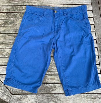 Bermuda bleu T40 la halle (205)