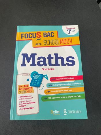 Schoolmouv maths spectacle terminale bac