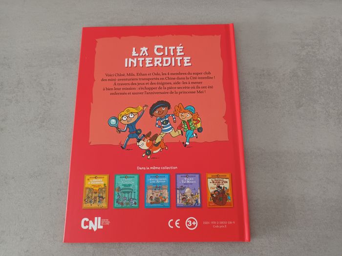 Livre la cité interdite - escape book - neuf - photo numéro 2