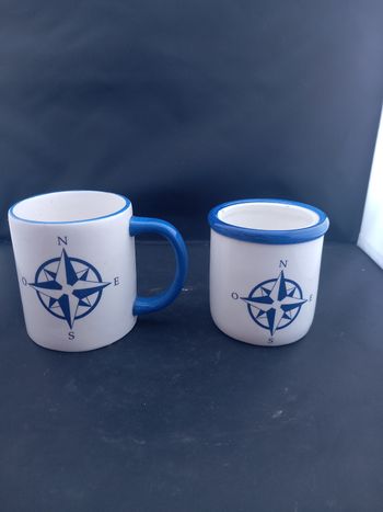 Mug avec pot assorti