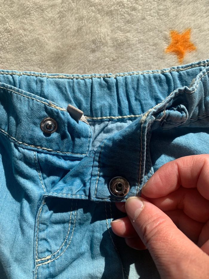 Lot Tee-shirt Terre de Marin et Short Grain de Blé Corail et Bleu 3 Ans - photo numéro 9