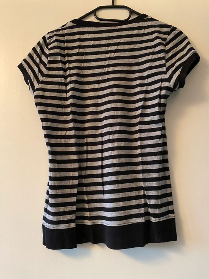 T-shirt rayé Camaïeu Taille 3 - photo numéro 2
