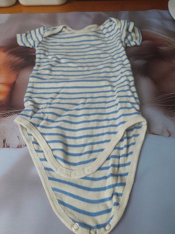 Lot de body sans manches 3mois bebe garçon 