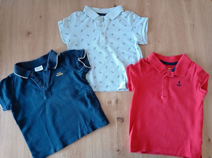 Lot polo taille 24 mois