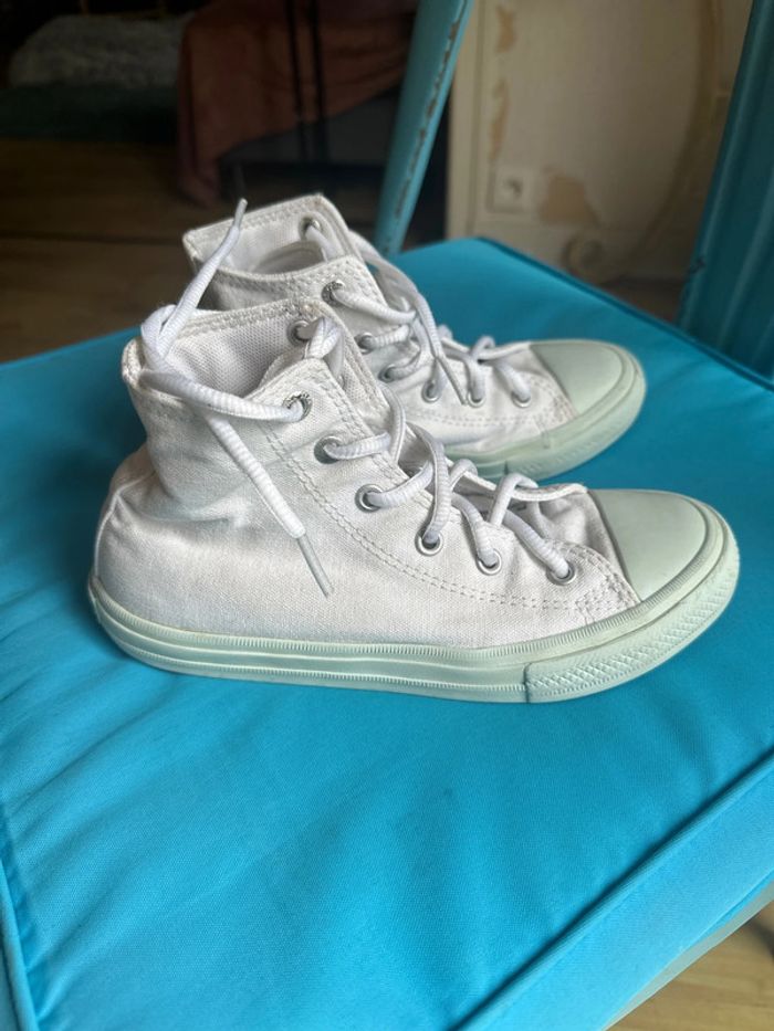 Basket converse blanche - photo numéro 4