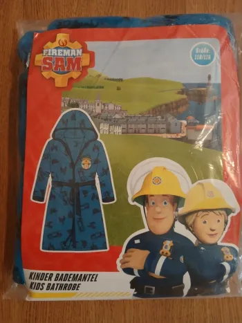 Robe de chambre sam le pompier T 5ans