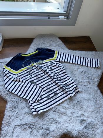 Haut manches longues rayé - 6 ans - Vertbaudet