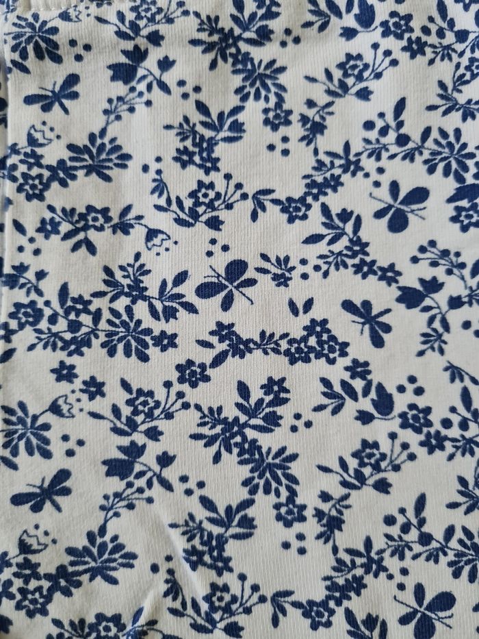 Ensemble "papillons et canard" bleu/blanc - 12 mois - photo numéro 8