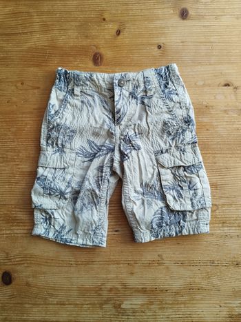 Short cargo imprimé Kiabi – 4 ans – TBE