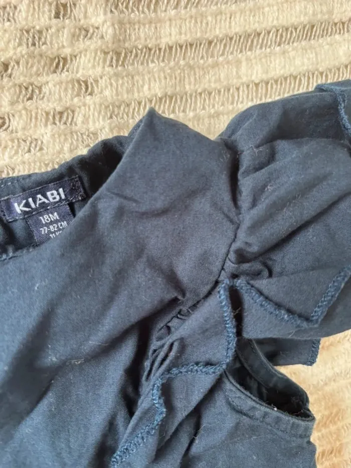 Robe bleue marine 18 mois kiabi - photo numéro 3