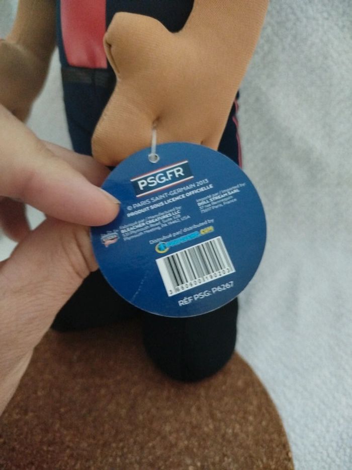 Peluche Cavani PSG - photo numéro 6