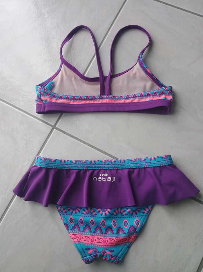 Maillot de bain 2 pièces fille 6 ans - photo numéro 2
