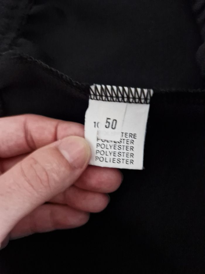Pantalon noir élastique sans poches - photo numéro 8
