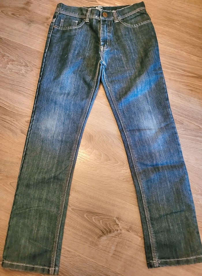 Jeans droit bleu foncé Orchestra 12 ans