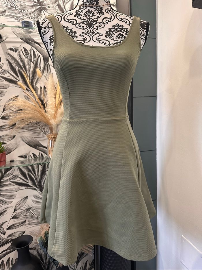 Robe courte côtelé
