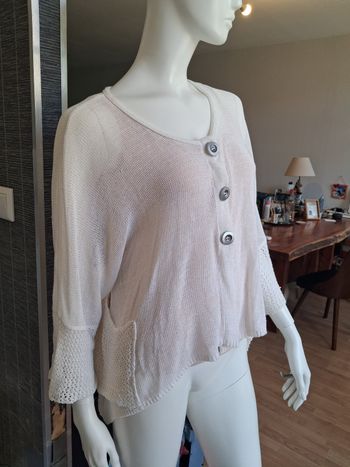 Sublime petit haut blanc en maille