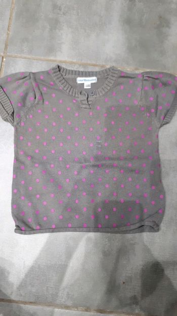 Pull manche courte 18 mois