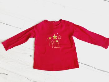 Vêtement fille tee-shirt manches longues Tape à l’œil 3 ans