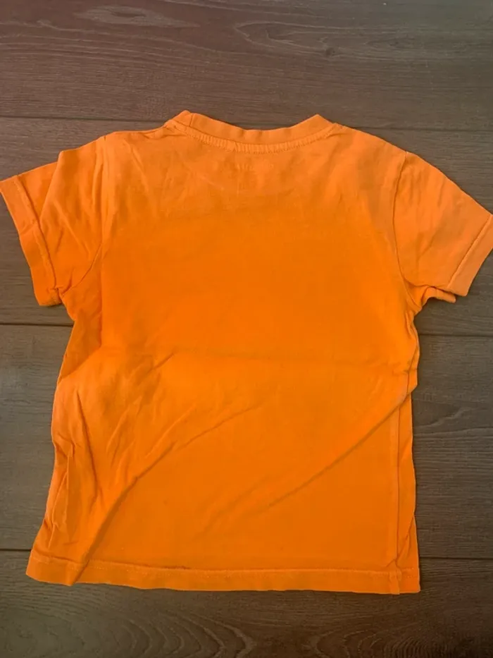 TEE shirt 5 ans orchestra orange - photo numéro 3