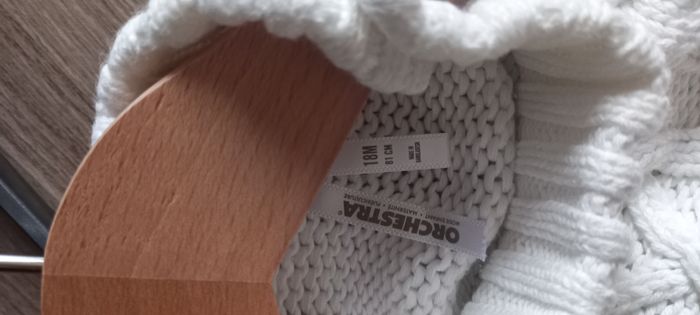 Pull torsadé blanc - photo numéro 4