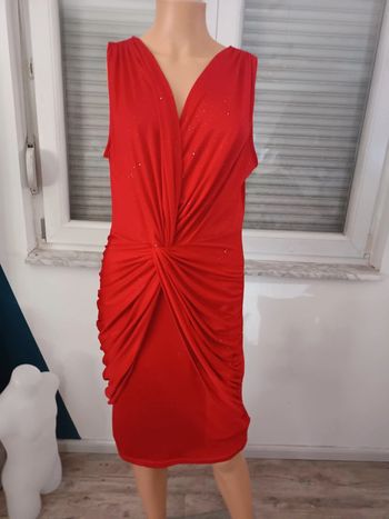 Robe longue paillettée taille M