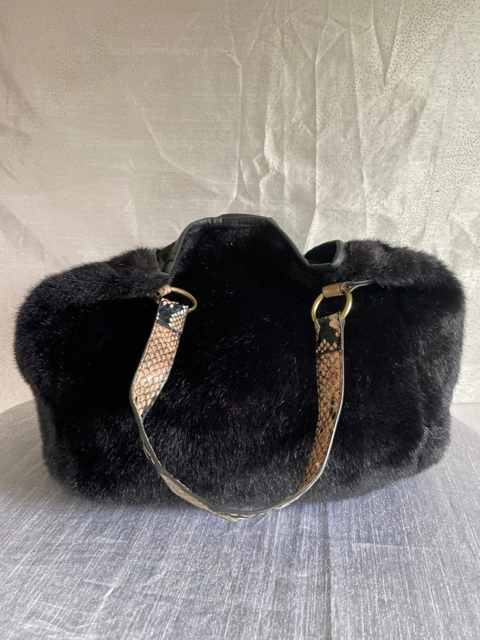 Sac fausse fourrure - Comme neuf - photo numéro 5