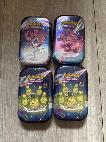Mini tin’s vide pokémon 