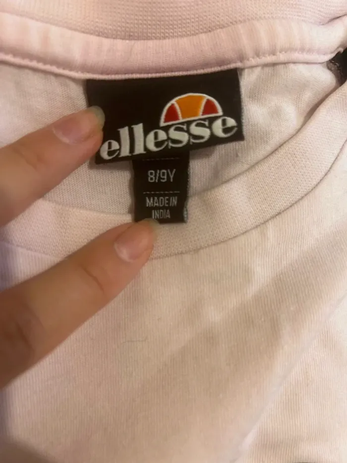 Tee-shirt court Ellesse 8 9 ans - photo numéro 3