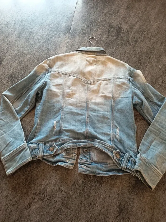 Veste en jean taille L softy - photo numéro 3