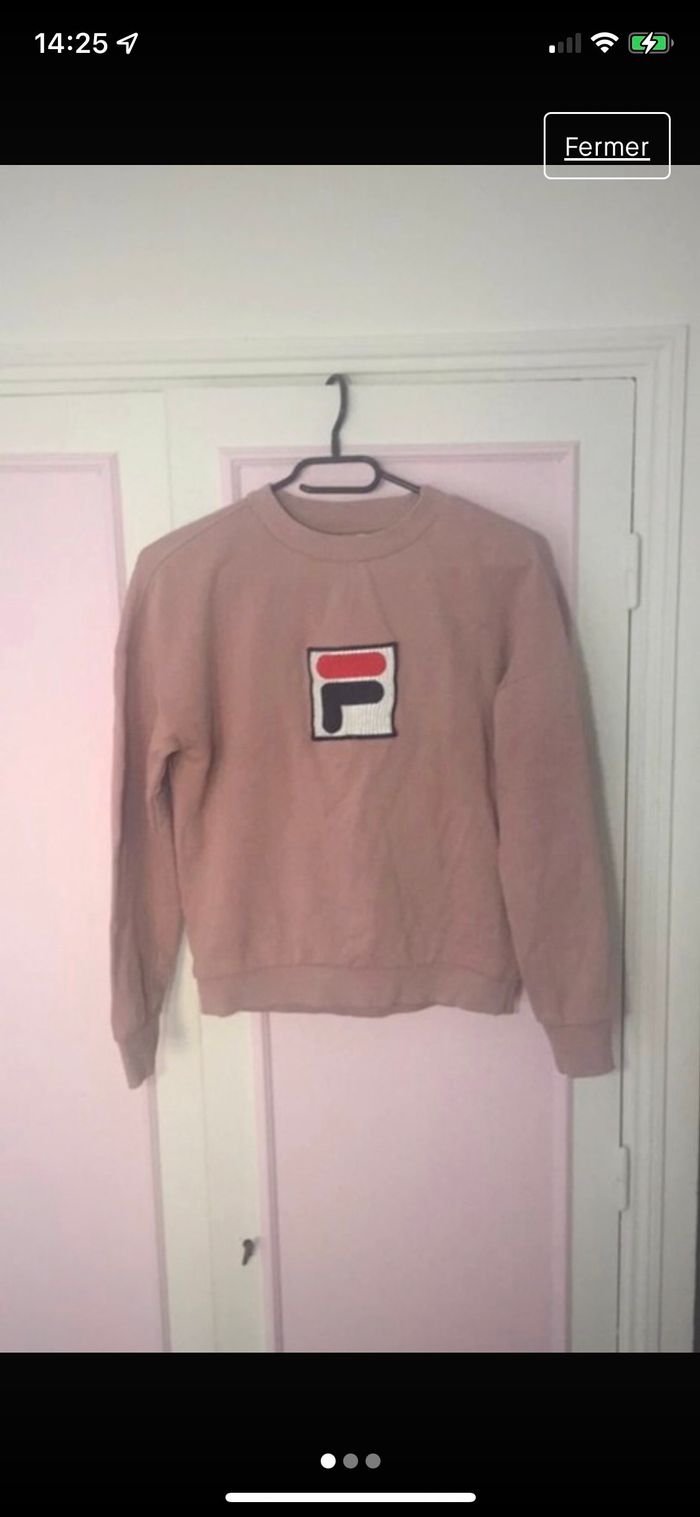 Sweet Rose poudré Fila