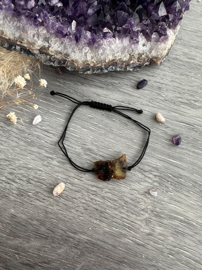 Bracelet en ambre véritable de Pologne – Pierre naturelle - photo numéro 2