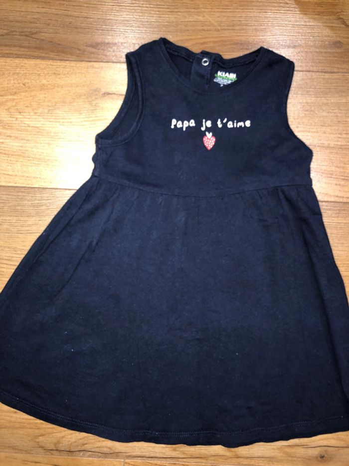 Lot de 2 robes kiabi fille 🌺 taille 24 mois très bon état - photo numéro 7