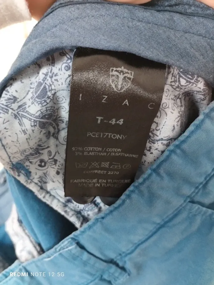 Pantalon Chino IZAC taille 44 - photo numéro 8