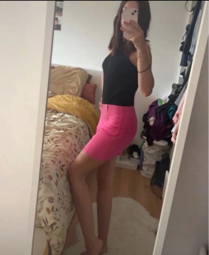 Jupe fushia H&M - photo numéro 6