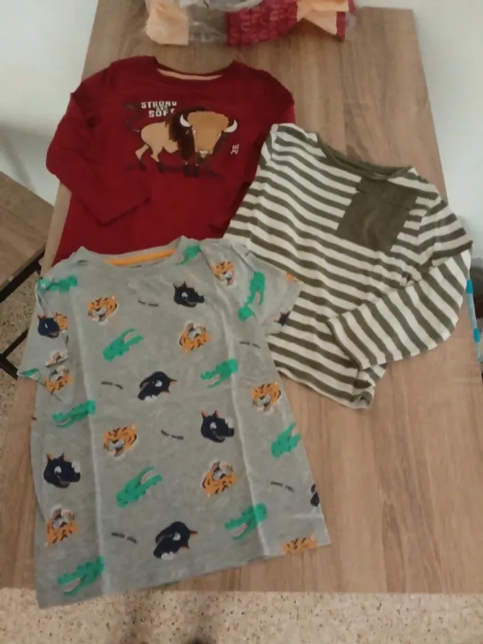 🌹lot de hauts kiabi / gemo 6 ans 🌹