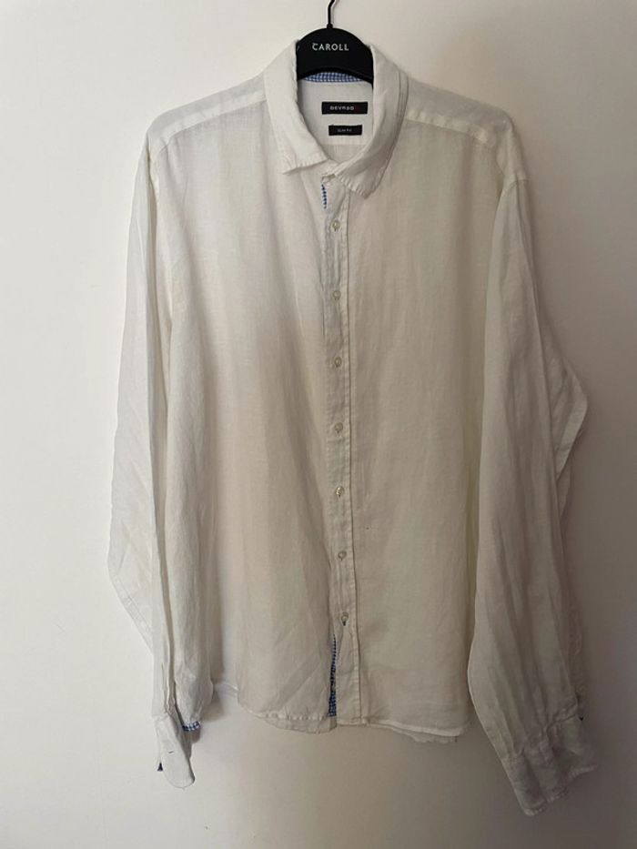 Chemise en lin devred
