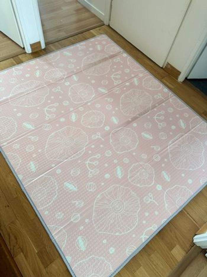 Tapis bébé en mousse , pliable et réversible, tapis de jeu enfant - photo numéro 2