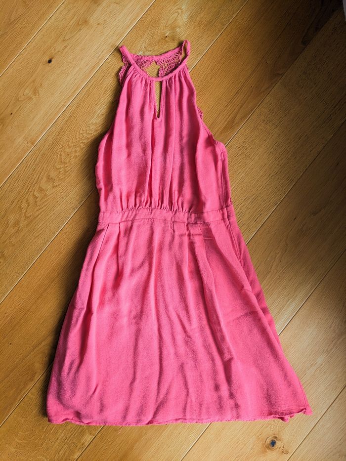Robe rose ceintrée taille 36 Kookaï - photo numéro 3