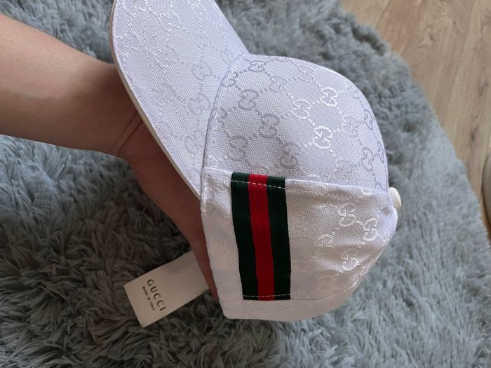 Casquette Gucci blanche authentique - photo numéro 3