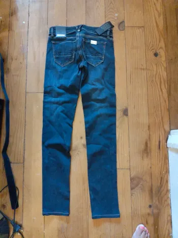 Jean skinny stretch denim Replay 25x 30 us bleu marine