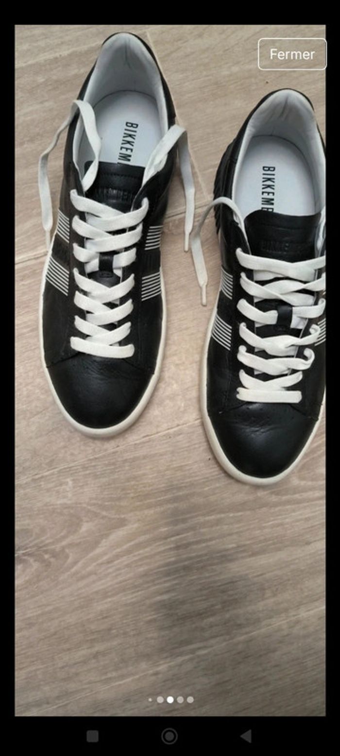 Sneakers à lacets bikkembergs en parfait état - photo numéro 12