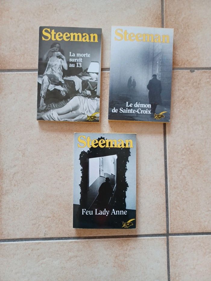 Lot 3 livres steeman