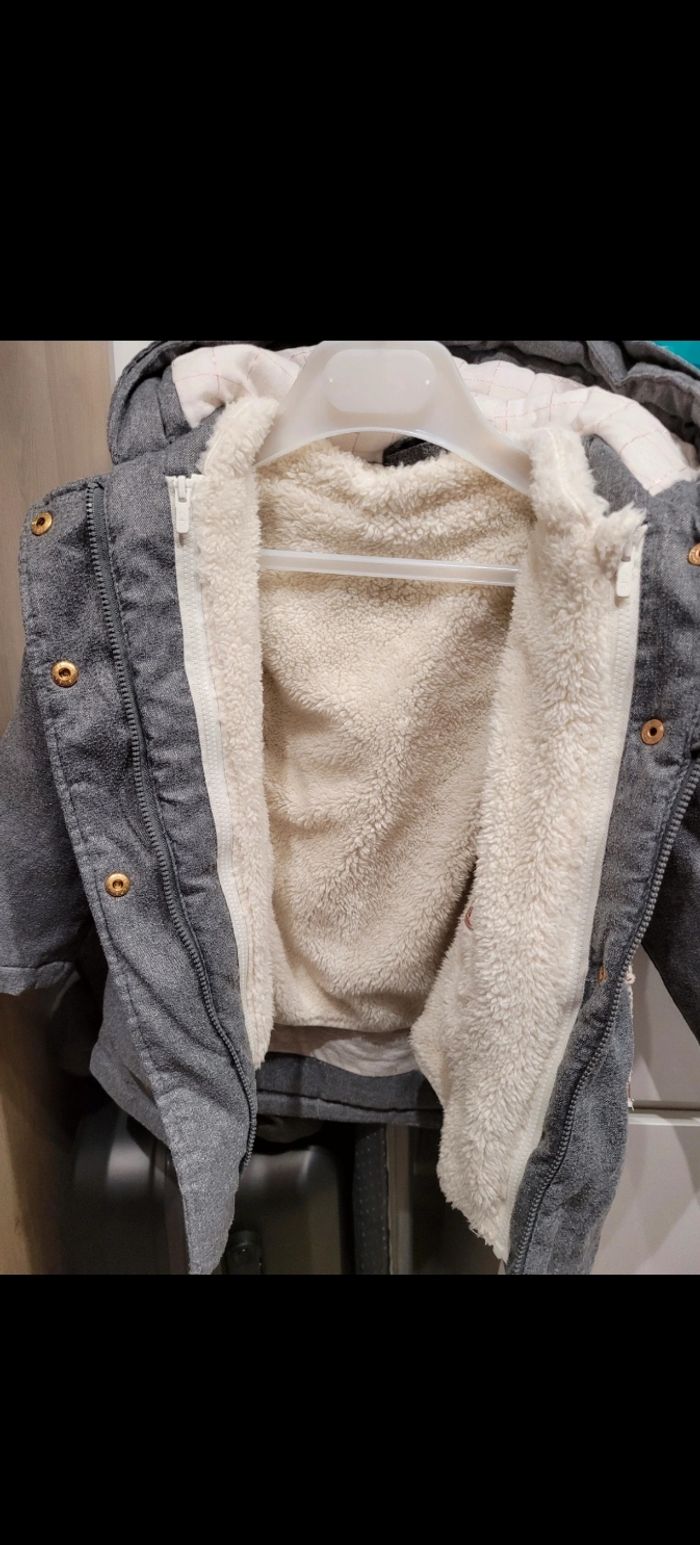Manteau chaud hiver  3 en 1 Obaidi 36mois - photo numéro 5