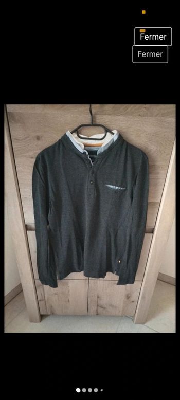 Pull avec finition originale