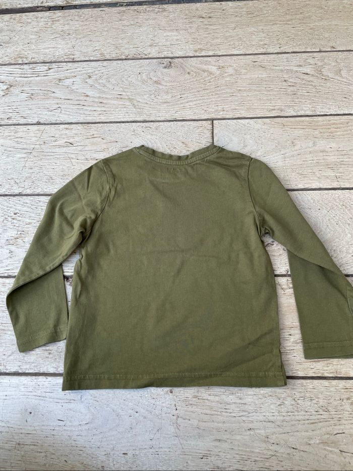 Teeshirt manches longues dinosaures 5 ans - photo numéro 4