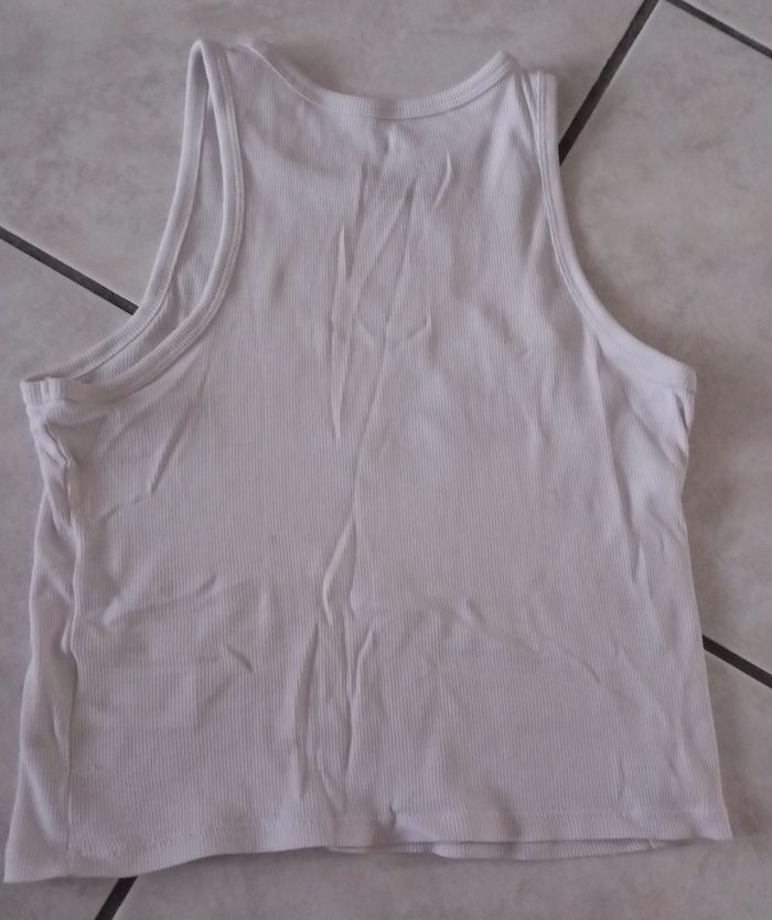 Débardeur blanc H&M taille 12-14 ans - photo numéro 3